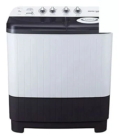 Voltas Beko 7 kg 5 Star Semi-Automatic Top Load Washing Machine (WTT70DGRT)
